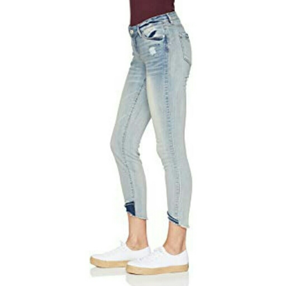 NWT Vintage America Blues Women's Boho Denim Capri - Picture 3 of 3